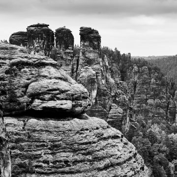 Felsformation in der Bastei