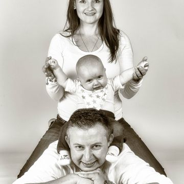 Familienglück braucht starke Schultern