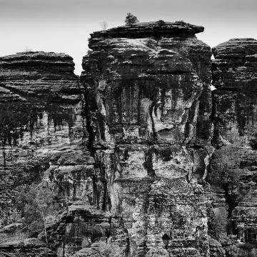 Felsformation in der Bastei